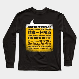 Travel Helper - Beer Long Sleeve T-Shirt